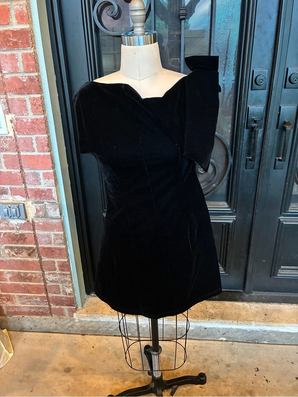 Cider Black Mini Dress like new!
